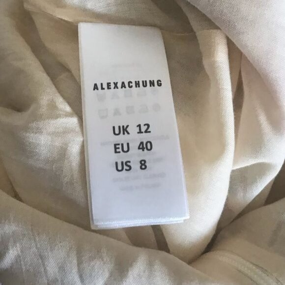 Alexa Chung Pink Pintuck Floral Maxi Dress NWT Size US 8 - Picture 12 of 13